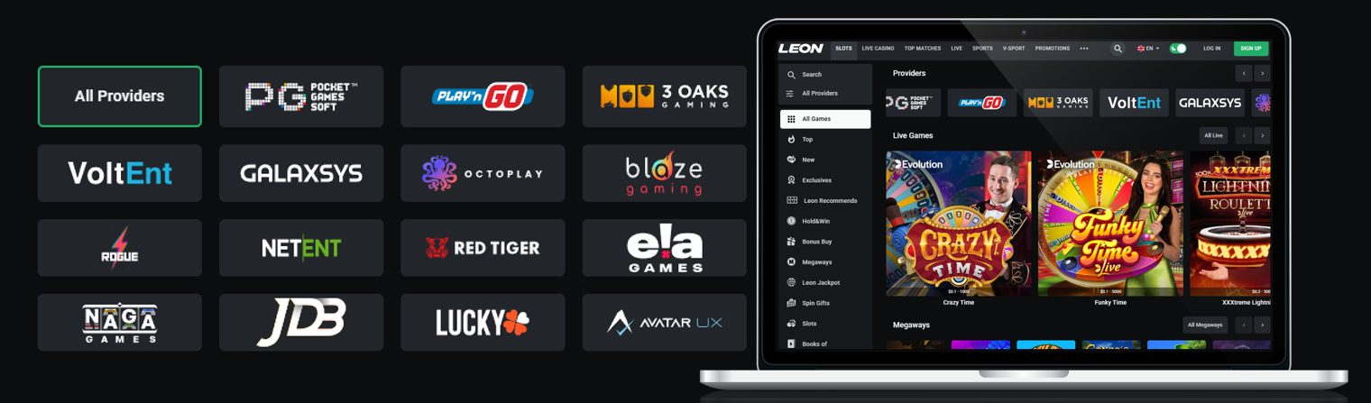 Real Money Games at leon casino nz